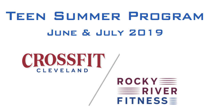 crossfit teen summer program rocky river ohio 2019